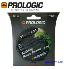 Шнур Prologic Bulldozer Braid Camo Green диаметр 0,28мм размотка 450м камуфляжно-зелёный